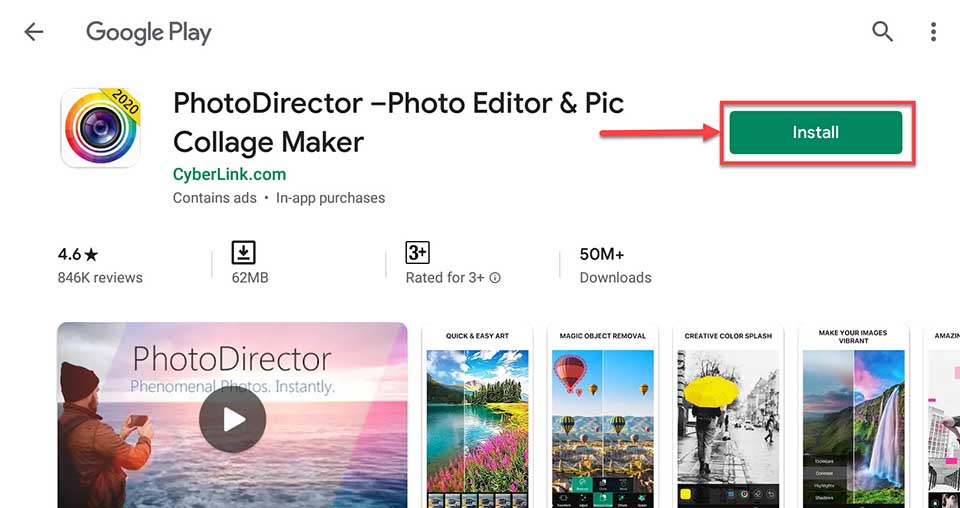 free photo editor likr photodirector for mac
